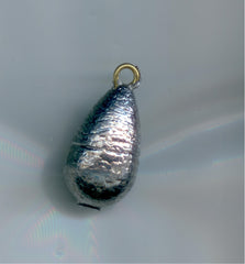 S & J's TACKLE BOX bell sinker with brass eyelet enables easy rigging and deeper bait placement.