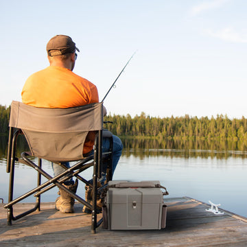 SKB Large Tackle Box stainless steel hardware and padlockable latch secure gear.
