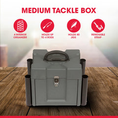SKB Mini Kayak Box clear lid shows items at a glance