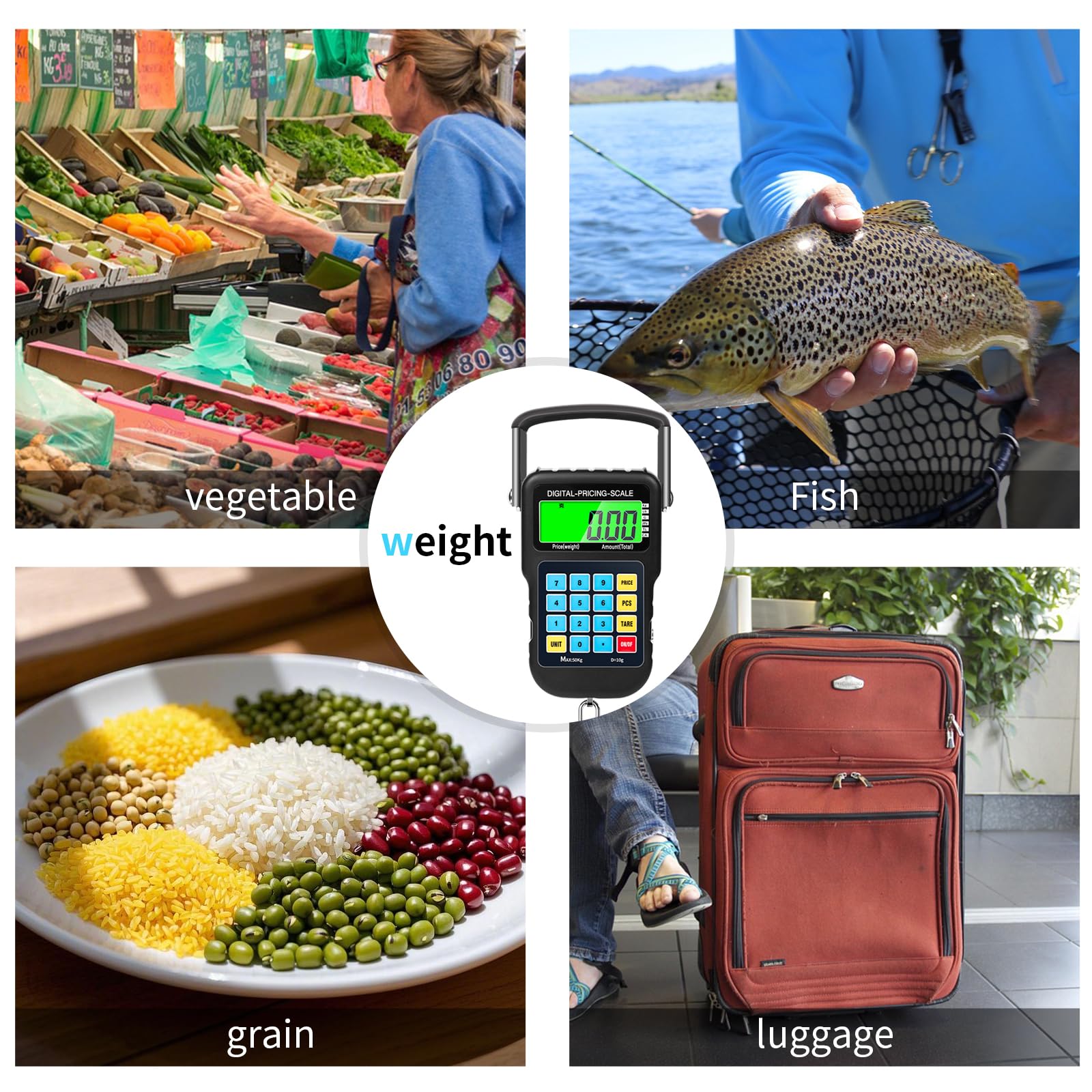 Unbreakable hook system for secure weigh-ins
