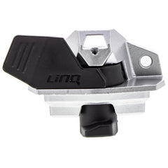 Ski-Doo LinQ rack shows quick switch from skis to boards.