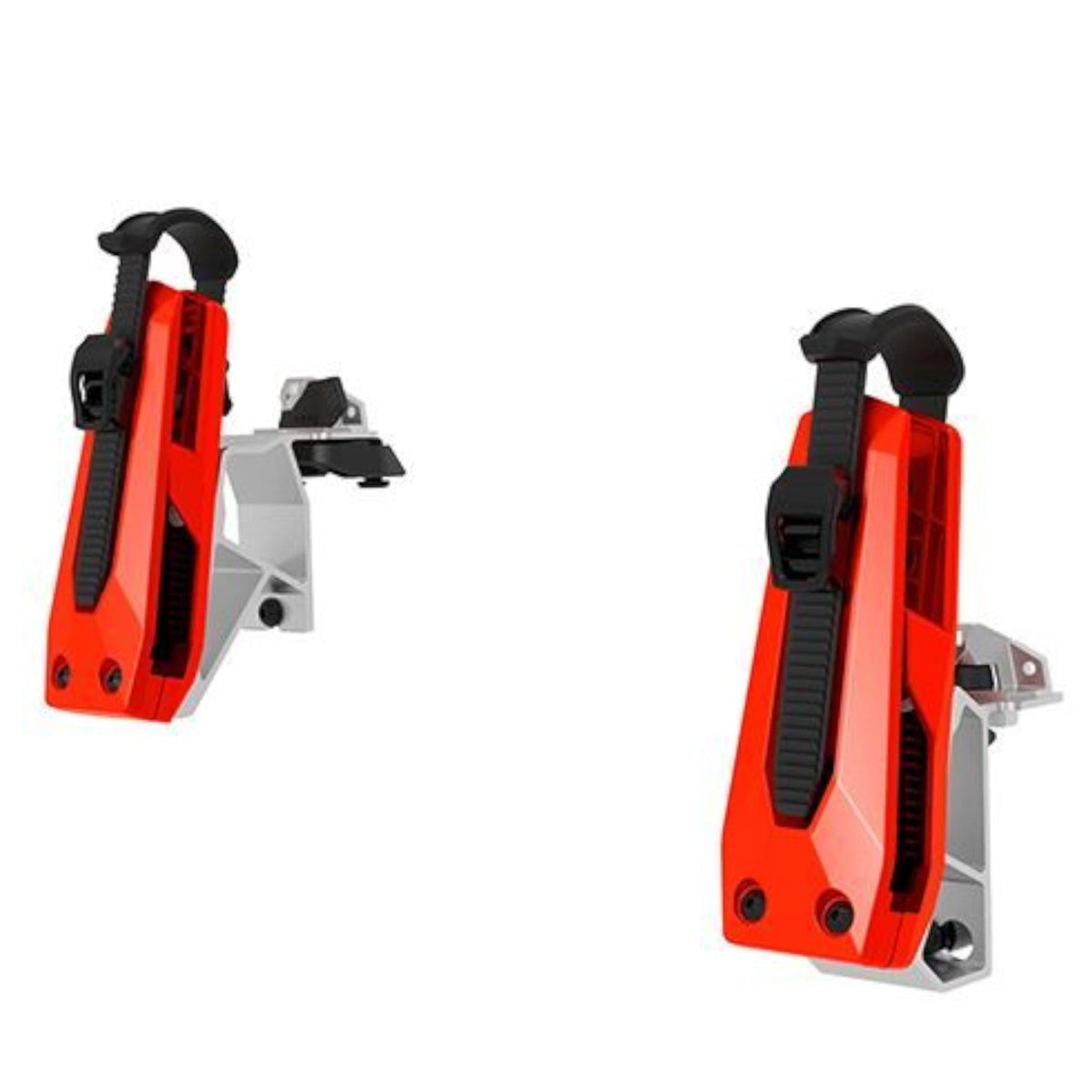 Ski-Doo LinQ snowboard/ski rack side view demonstrates quick mounting capability.