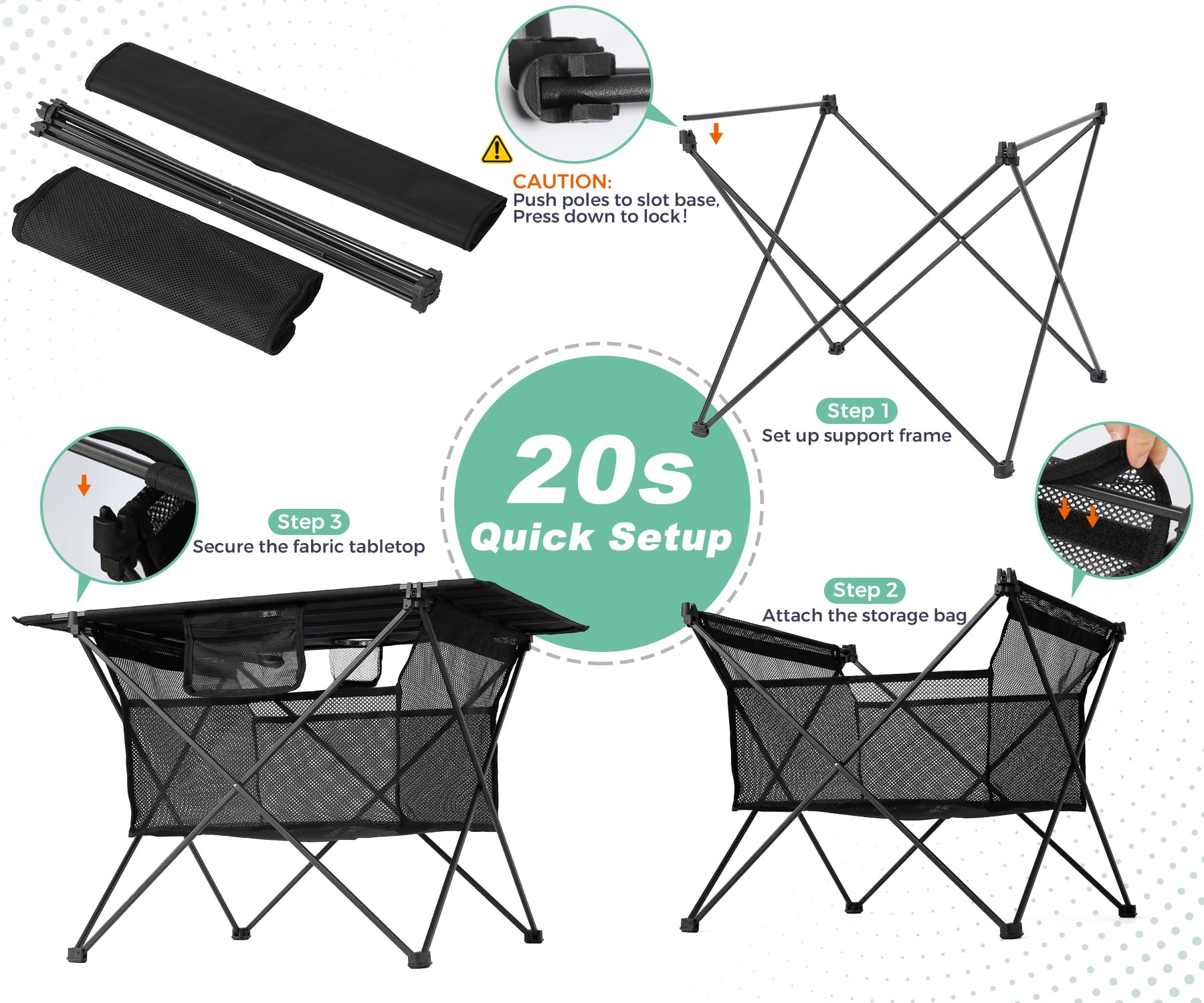 SKIKEN beach picnic setup enhances outdoor dining experience.