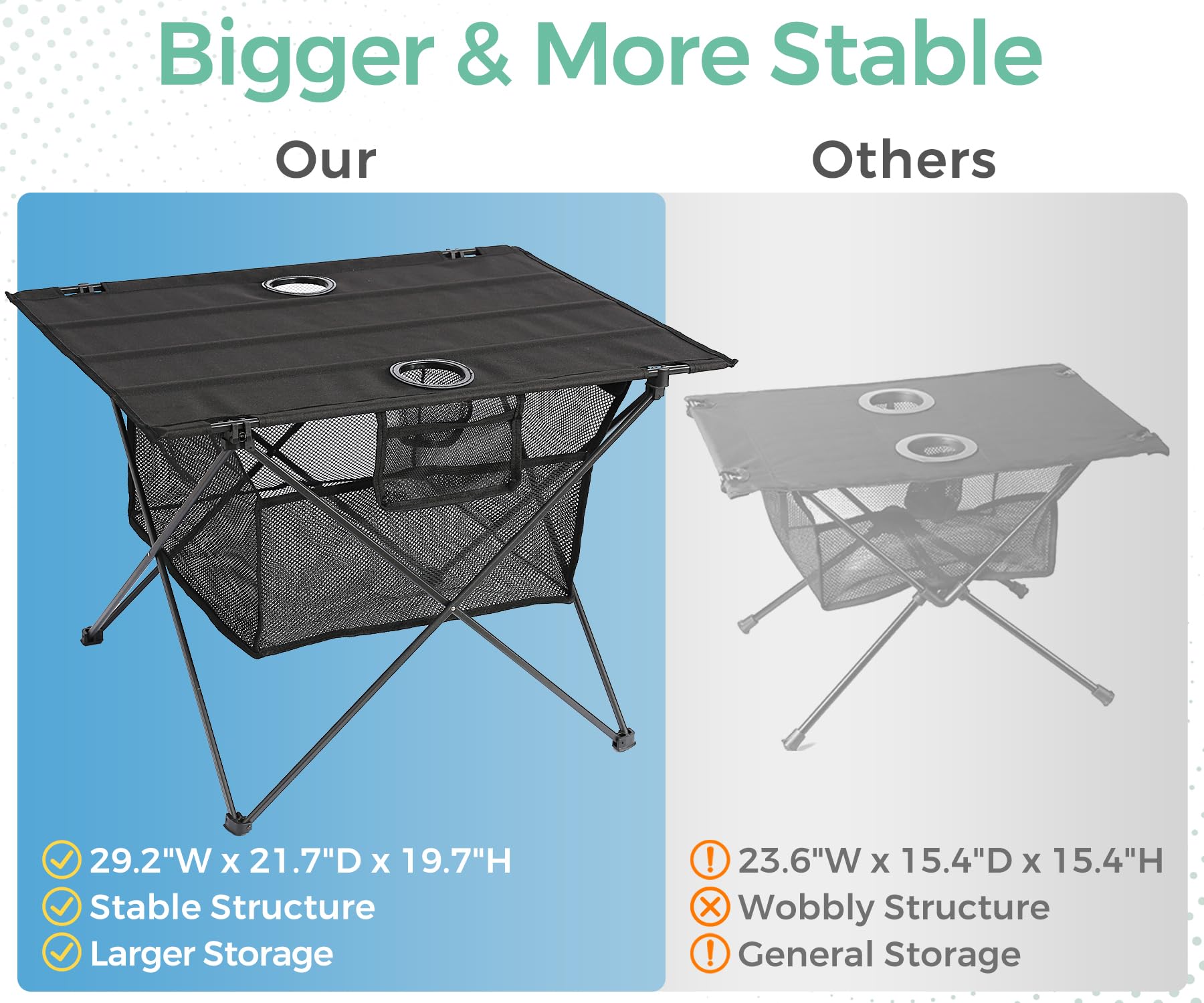 SKIKEN folded-compact pack demonstrates easy storage and portability.