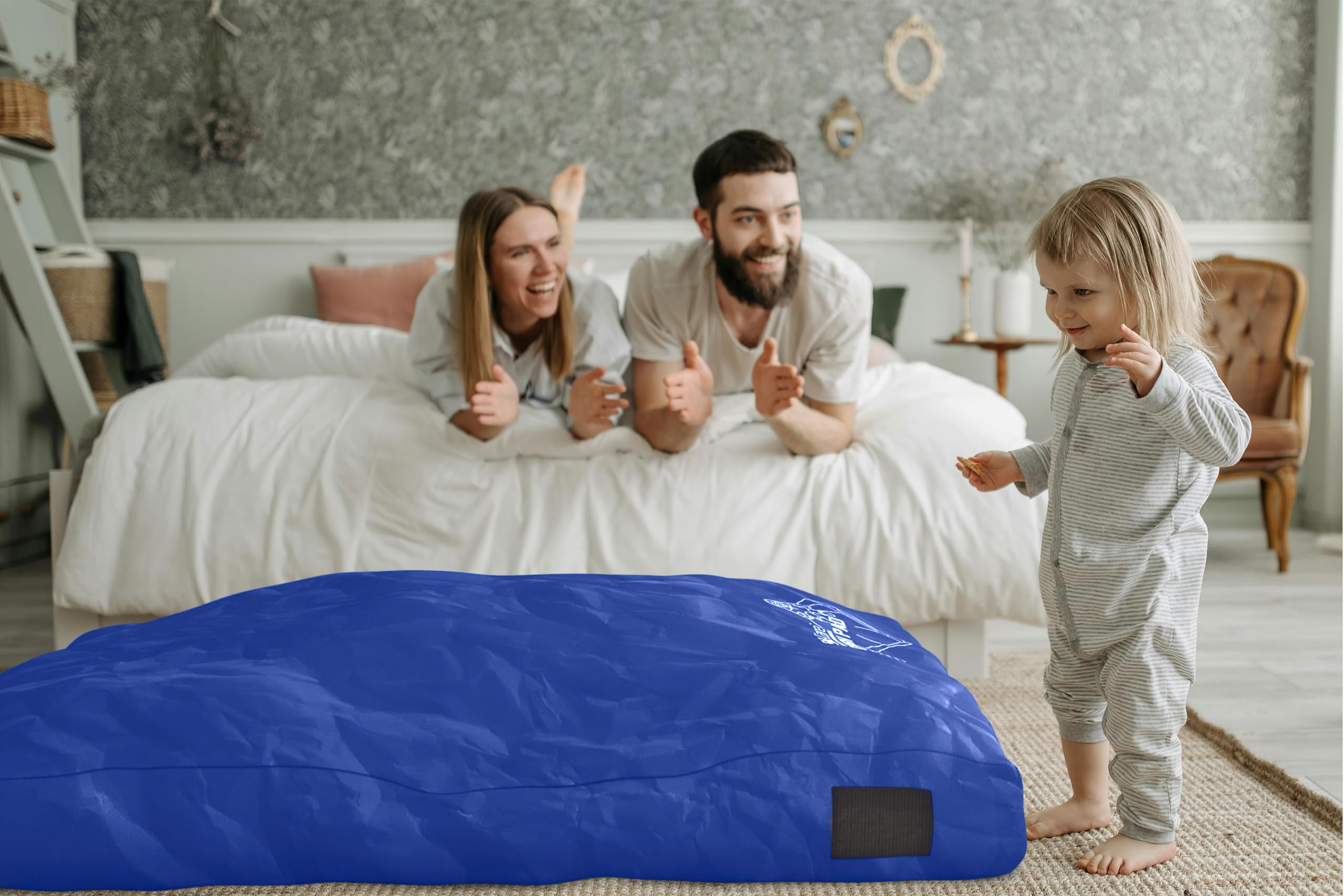 Easy-care cover from Skil-Care reduces maintenance between busy play sessions.