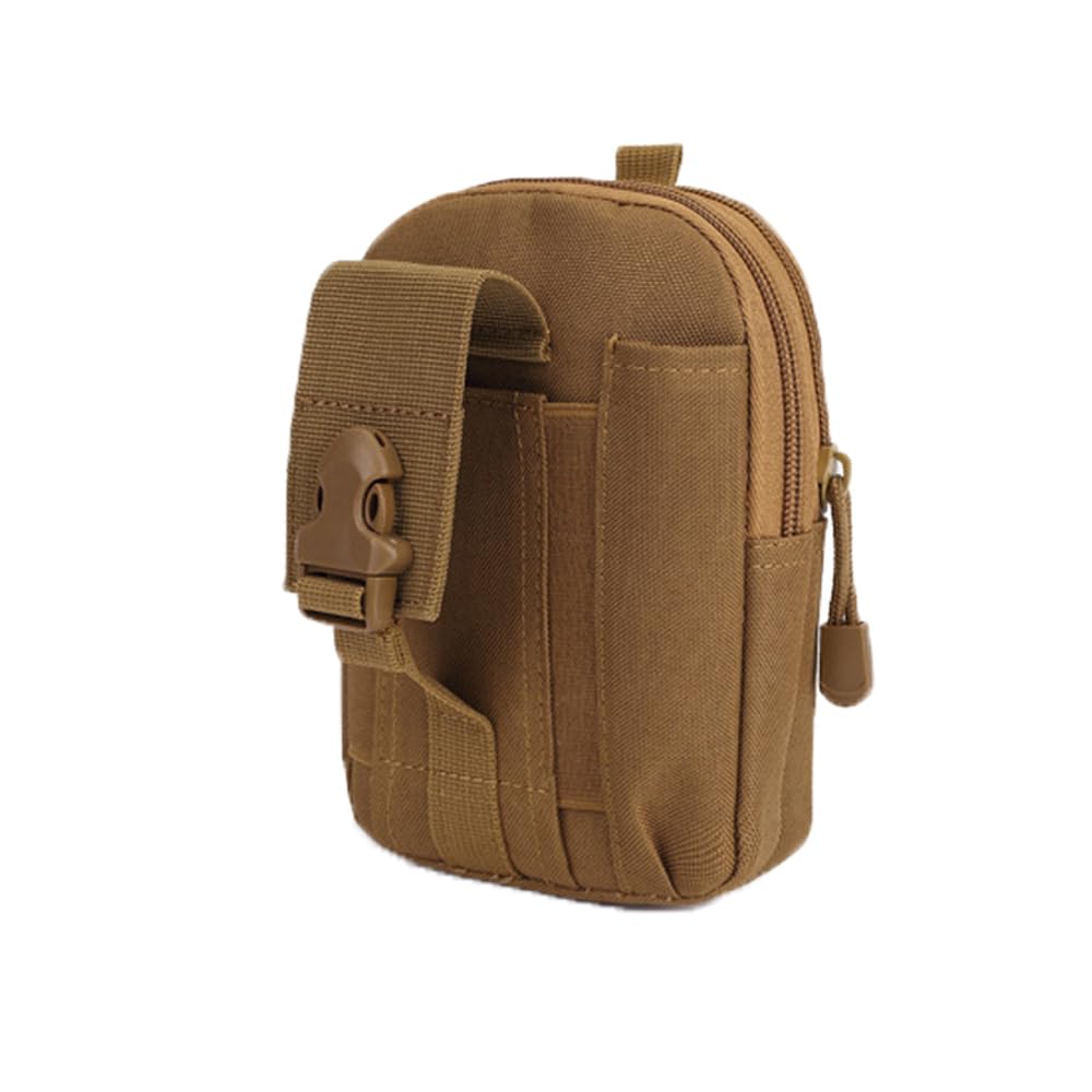 Skingwa military waist pack front view in oxford cloth for quick-access essentials.