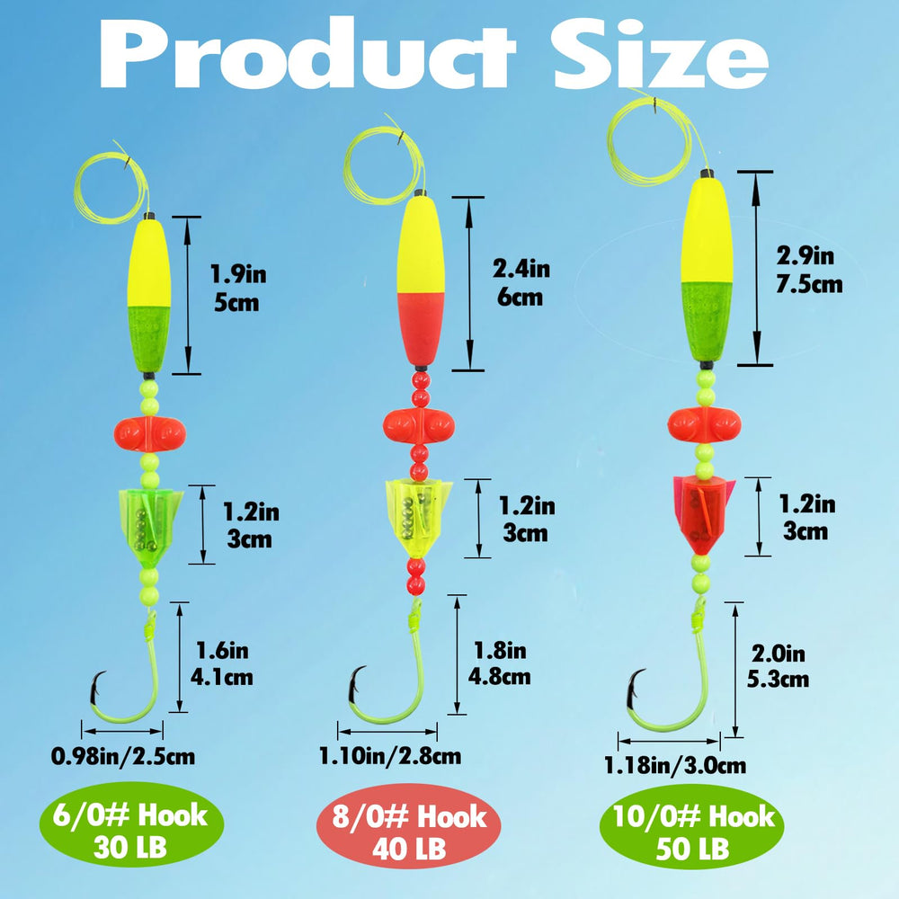 Catfish rig 8/0 circle hook with 40lb line option