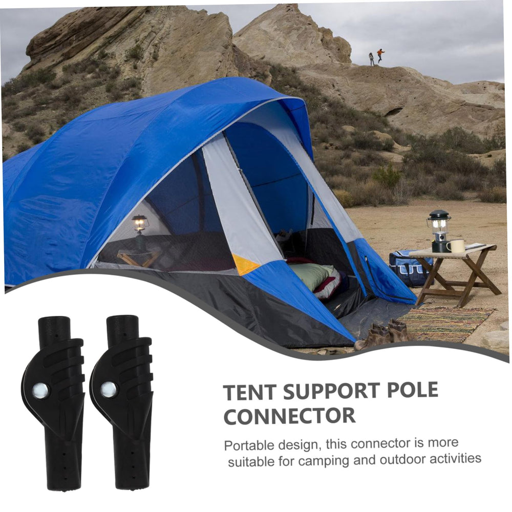SKISUNO edge and corner connector strengthens tent structures for quick setup.