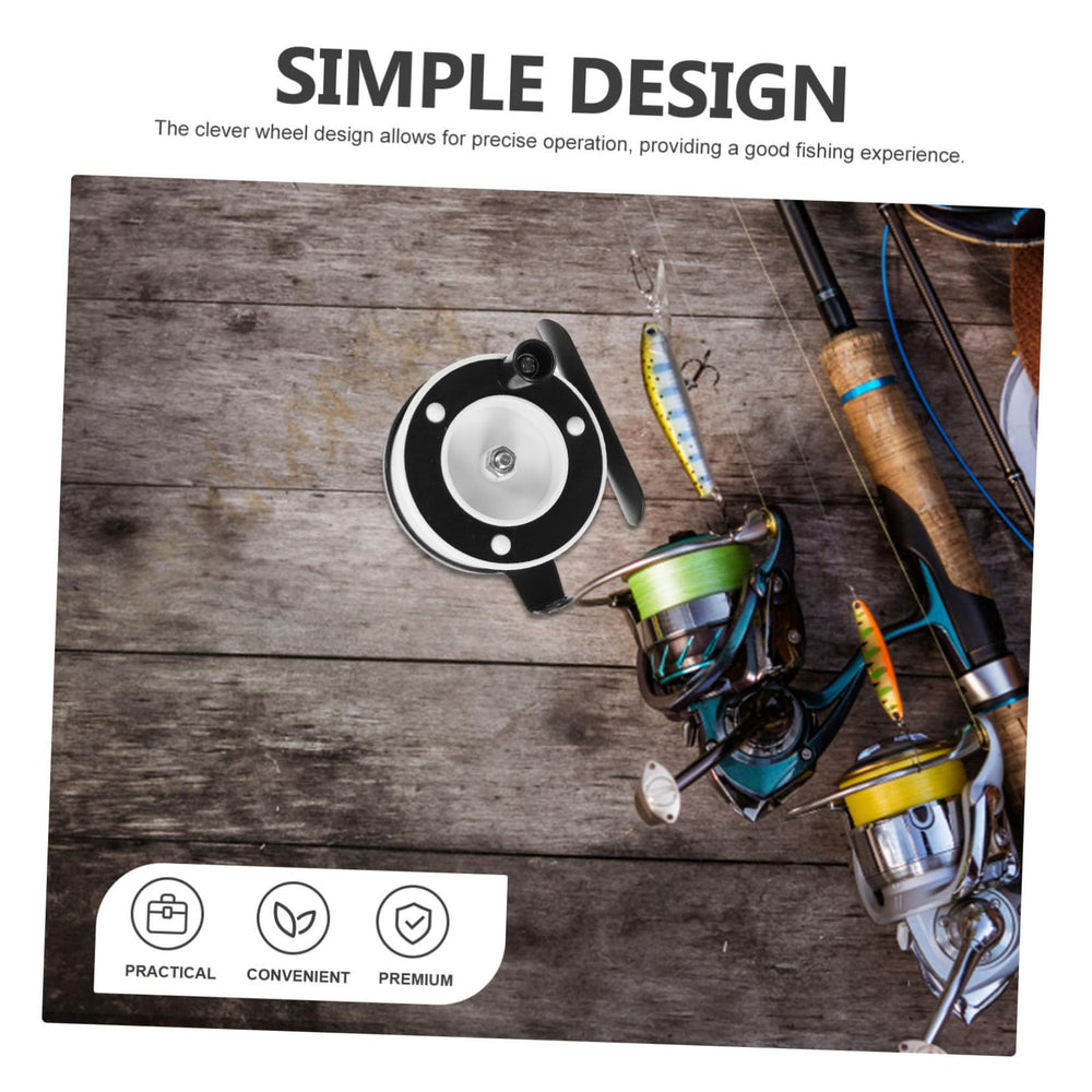 SKISUNO mini reel on a boat setup enables quick setup on small vessels
