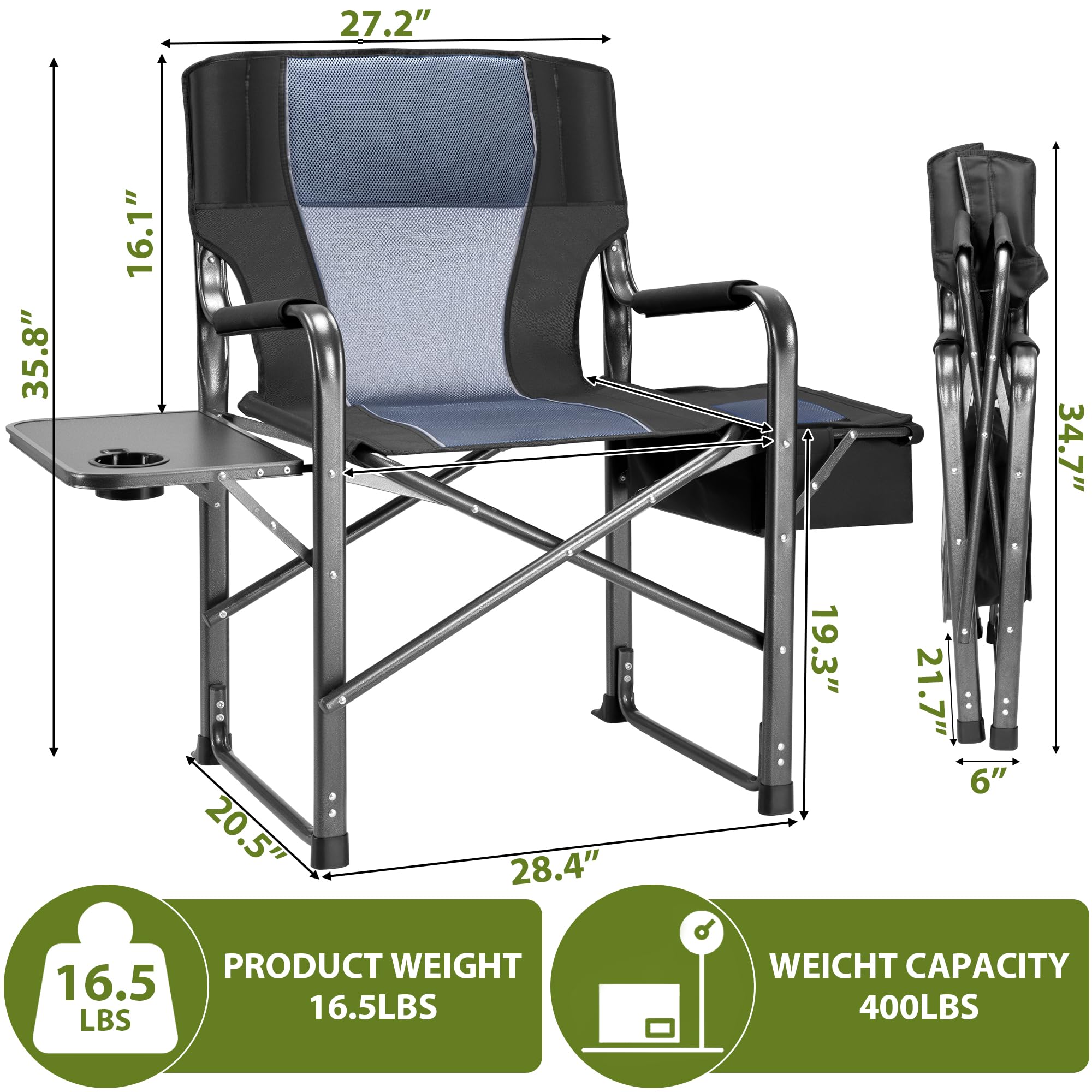 SKONYON padded back and armrests offer ergonomic comfort on long sessions.
