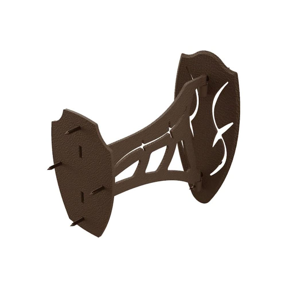 Skull Hooker dual shoulder mount on wall showing adjustable angle for trophy display
