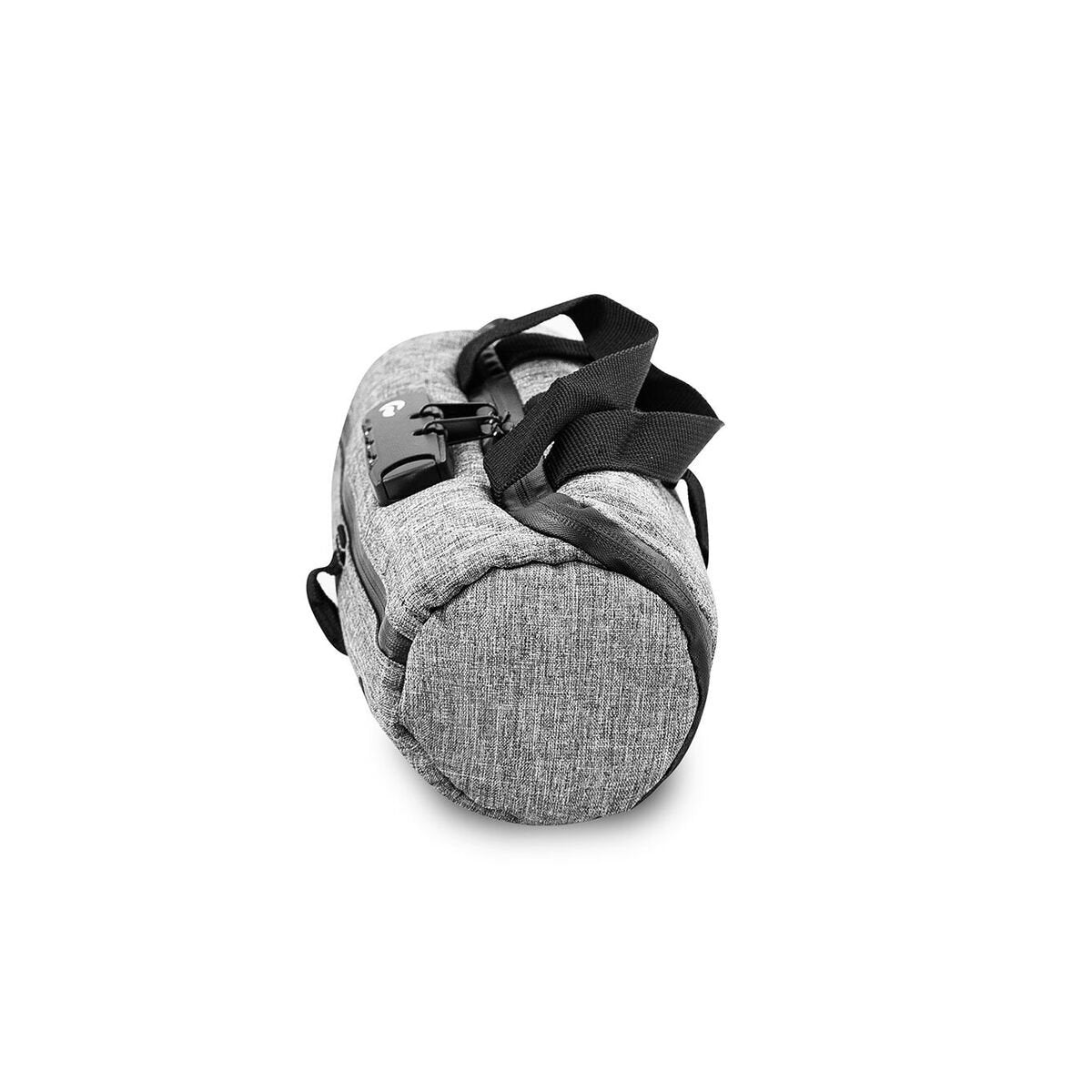 Skunk duffle small 10inch smellproof gray carbon layer highlights odor blocking protection during transit