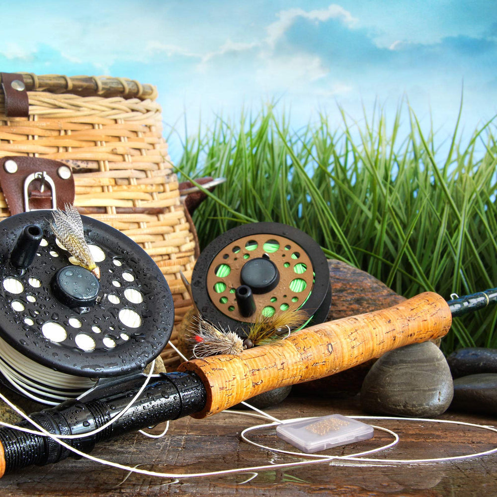 Display of Skylety fly tying beads collection for anglers