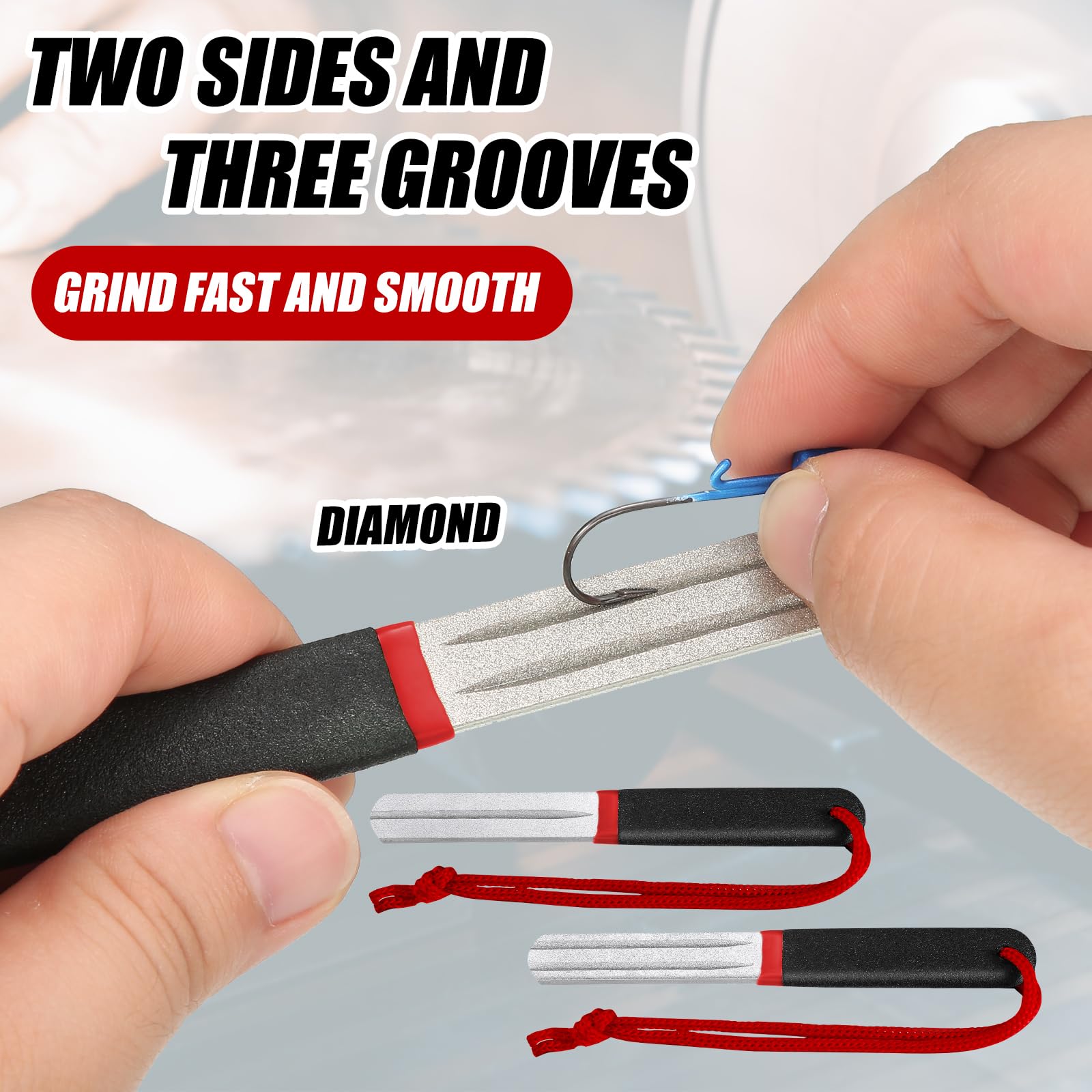 1.1 cm width with black PVC non-slip grip