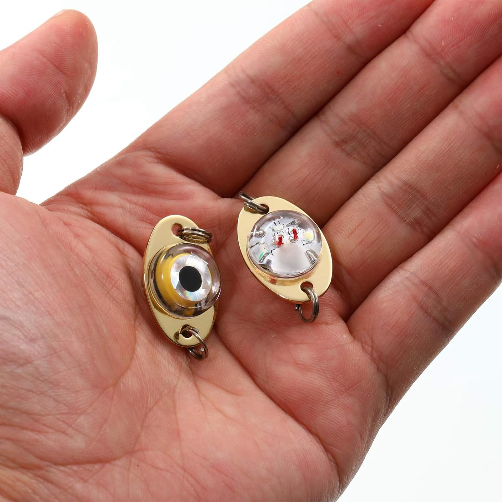 Bottom fishing rig with LED lighted flasher