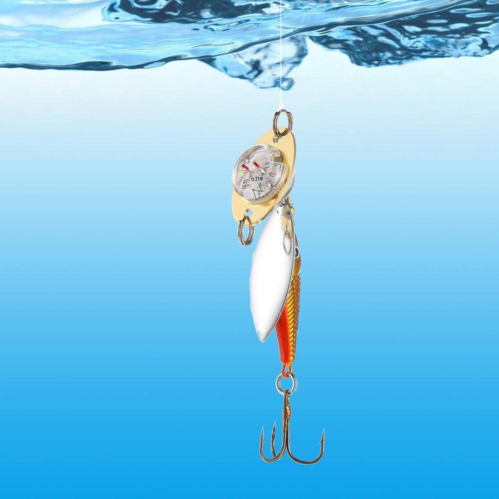 Saltwater and freshwater compatible LED lures