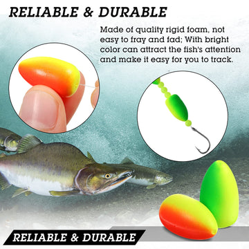 Bullet floats in three different sizes for versatile rigs