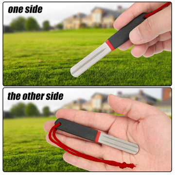 Four diamond hook files in travel pack
