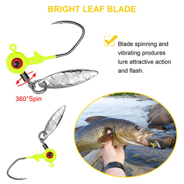 Durable metal jig heads with sharp points