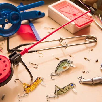 Small micro fishing lure collection for bass and panfish