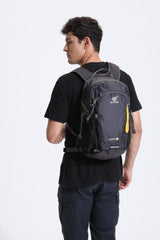 SKYSPER 20L hiking backpack back panel ventilation keeps you cool during walks
