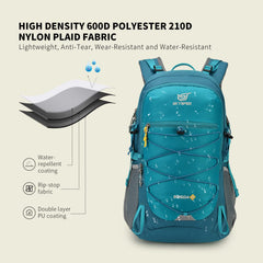 SkySPER ergonomic carrying system with padded straps reduces fatigue on trails.