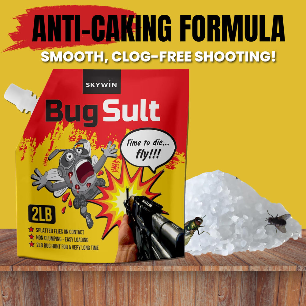 Two-pack Skywin Fly Shooter Salt refill