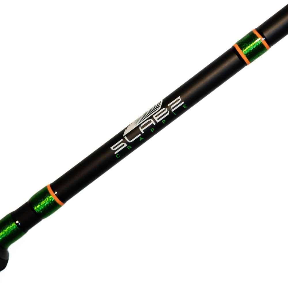 Slabz Crappie Rod underwater look showcasing line feel and sensitivity.