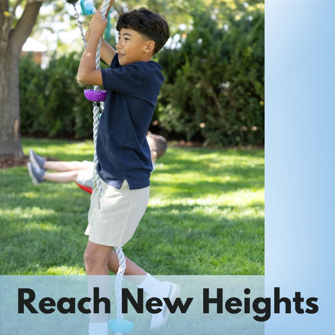 Slackers durable play equipment designed for enthusiastic backyard adventures.