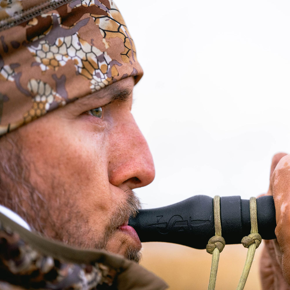 Slayer Calls The Dagger goose call reed closeup emphasizes short reed back pressure.