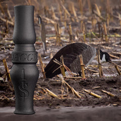 Slayer Calls The Dagger goose call side view highlights lightweight tuning for long runs.