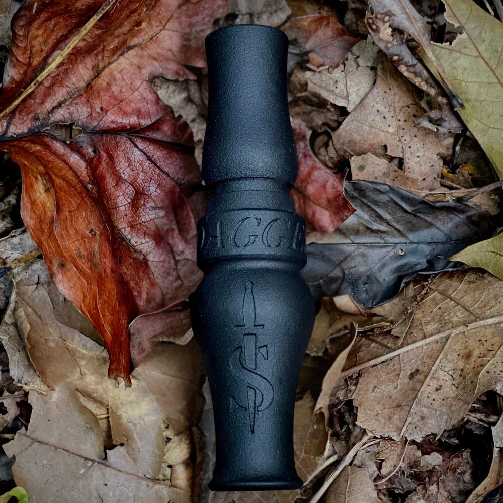 Slayer Calls The Dagger goose call tuning gear demonstrates soft to hard calling.