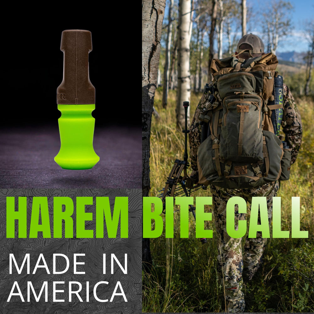 Slayer Calls Harem Elk Call made in USA emphasizes American craftsmanship.