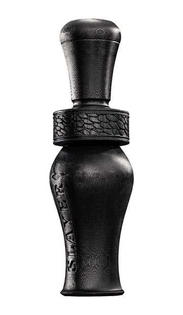 Slayer Calls Mallard Reaper duck call front view for realistic quacks in the blind.