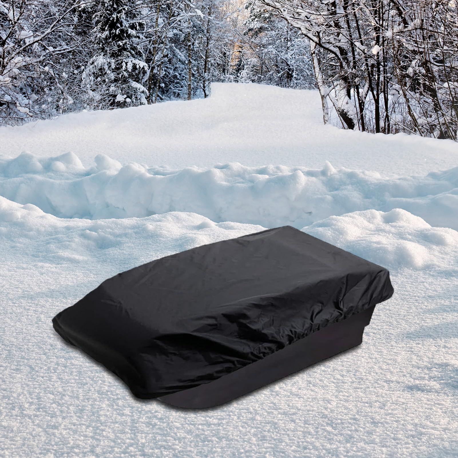 Sled Travel Cover shields against mud and dirt for clean gear after outdoor adventures.