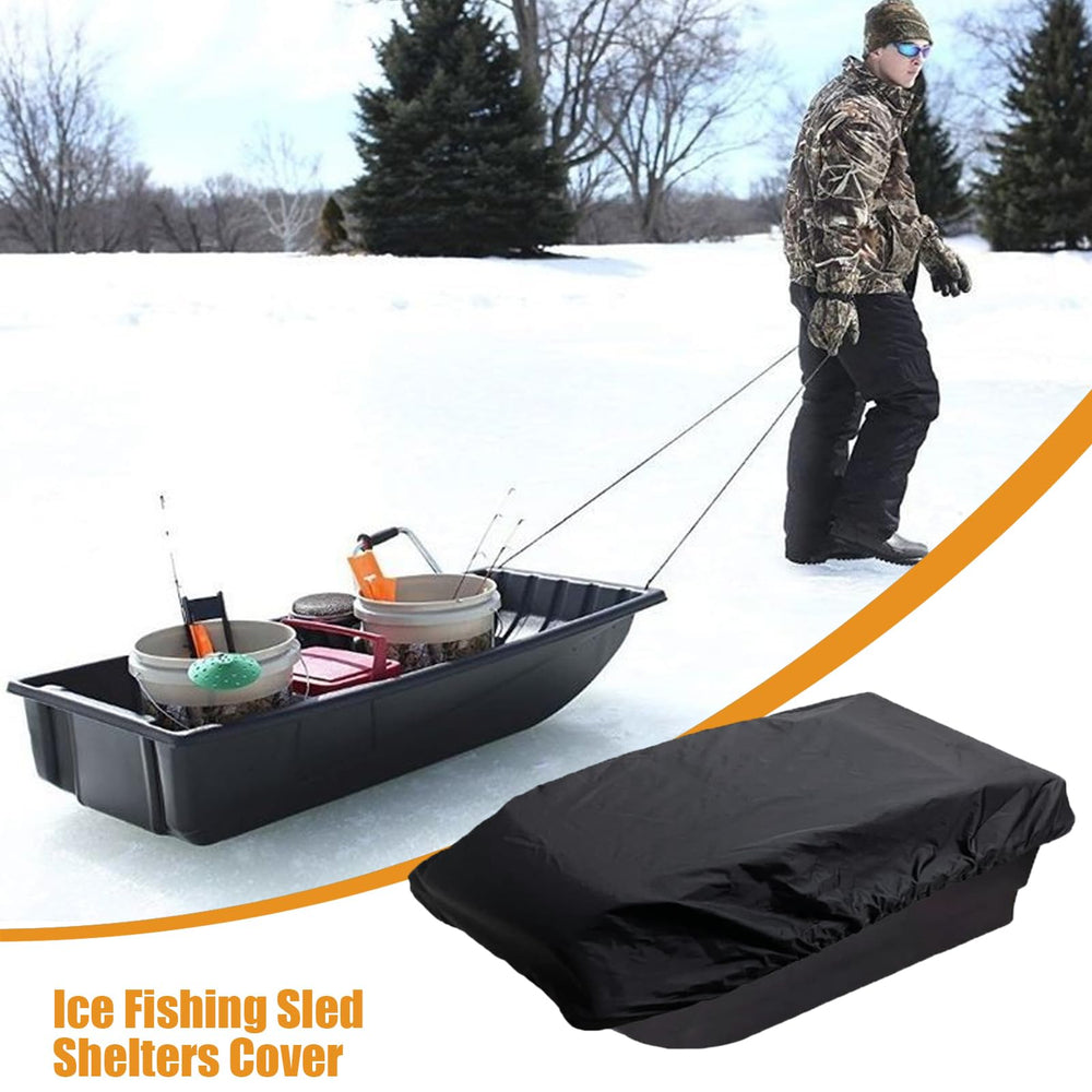 Sled Travel Cover's rugged Oxford cloth resists tears for durable protection.