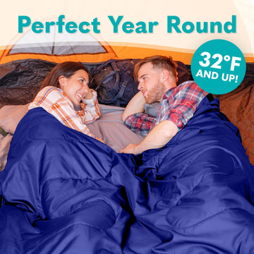 Sleepingo lightweight outer shell keeps moisture out while staying easy to carry.