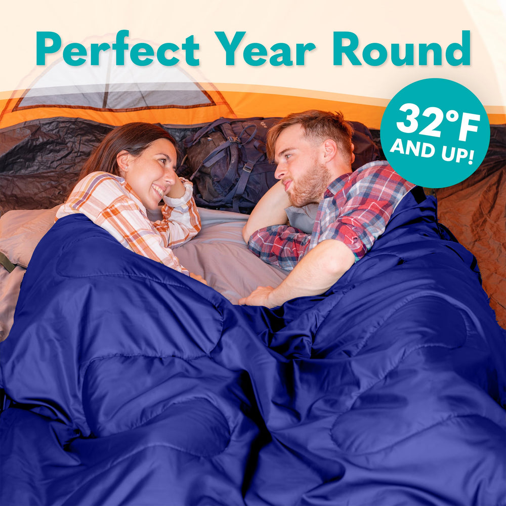 Sleepingo lightweight outer shell keeps moisture out while staying easy to carry.