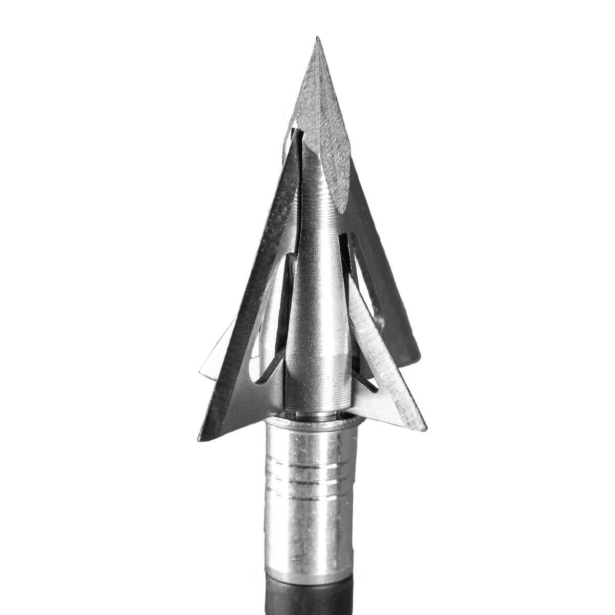 Slick Trick ViperTrick 3pk 125 grain silver broadhead for precise field-point flight.