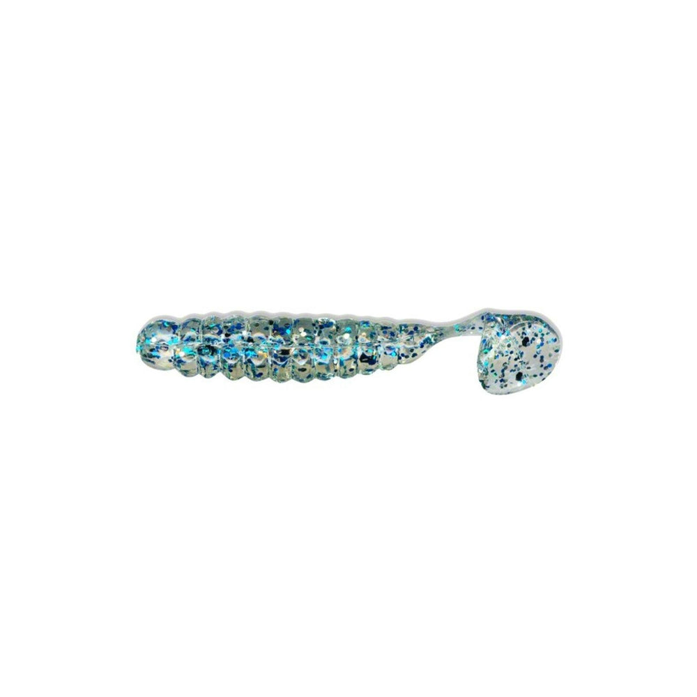 Slider Crappie Grubs Bluegill with vibra-tail for lifelike panfish action