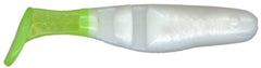 Slider SMF45 double action minnow closeup showing jointed body and paddle tail for lifelike freshwater swimming