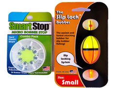 Slip Lock Bobber with Stops and Tool Combo Pack Small - front view