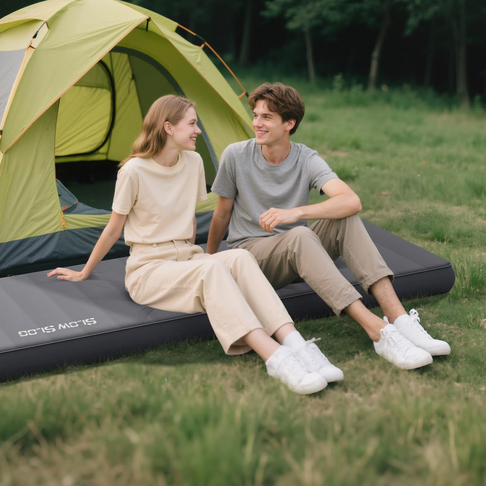 Slow Slog self-inflating sleeping mat all-season insulation supports varied outdoor conditions