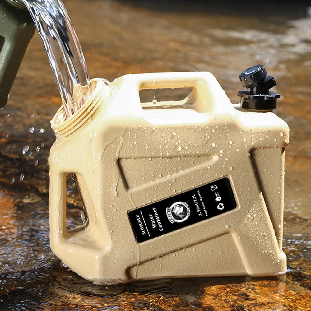 SLOYUNLU water jug spigot close-up highlights leak-proof design for secure pouring.