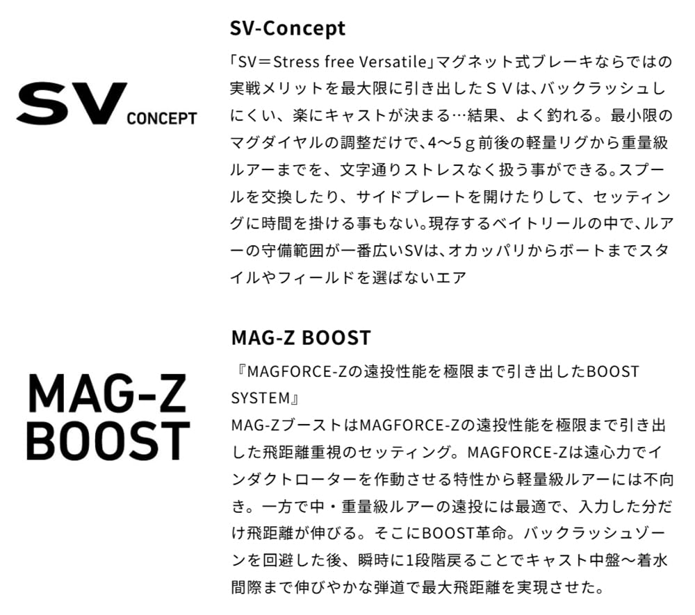 SLPWORKS Daiwa MAG Z BOOST 1000S spool line capacity options 14lb-100m and 16lb-90m