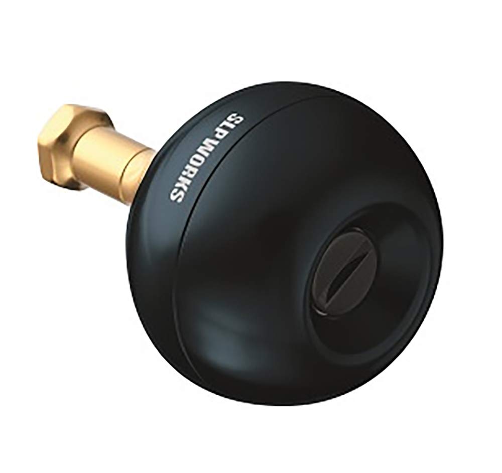 SLPWORKS Daiwa RCS L navy blue round knob side view with ergonomic grip