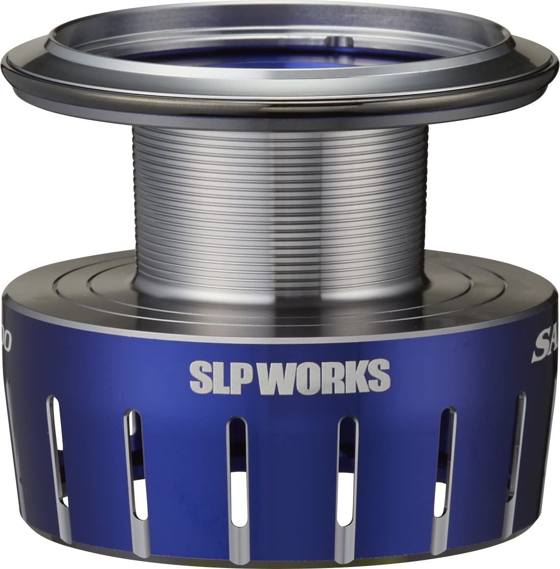 SLP Works Daiwa Saltiga 5000 spool top view for quick replacement and identification