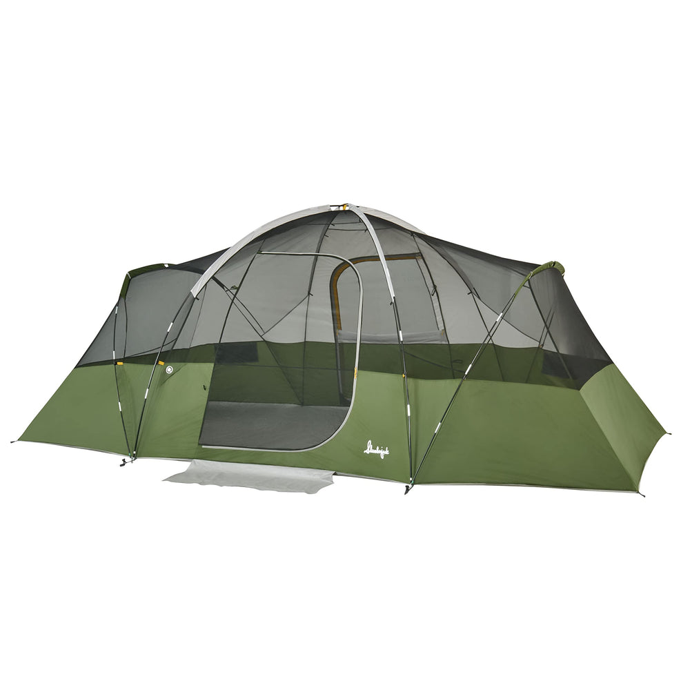 Slumberjack Aspen Grove mud mat entry keeps interior clean after hikes