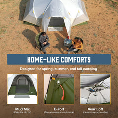 Slumberjack Aspen Grove two rooms layout highlights flexible family sleeping areas