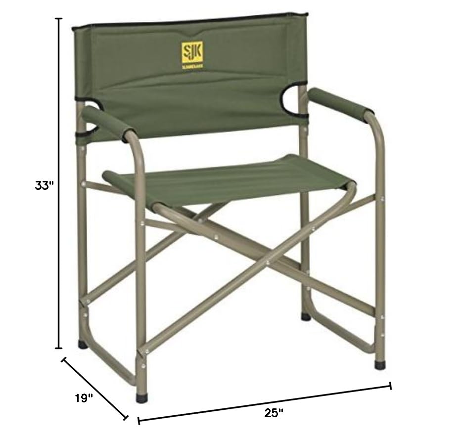 Slumberjack SJK Big Steel Chair showing a durable, stable frame.